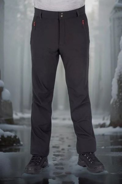 Wolfram Kışlık Softshell Pantolon Siyah - 7XL