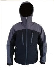 Wolfram Slojen Hoody mont Gri-Siyah - XL
