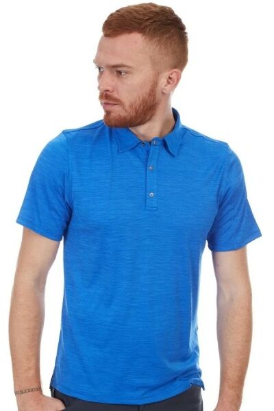 Wolfram Mealy Polo Tişört Mavi - 4XL