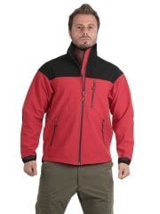 Wolfram Blizart SoftShell Mont Siyah-Kırmızı - L