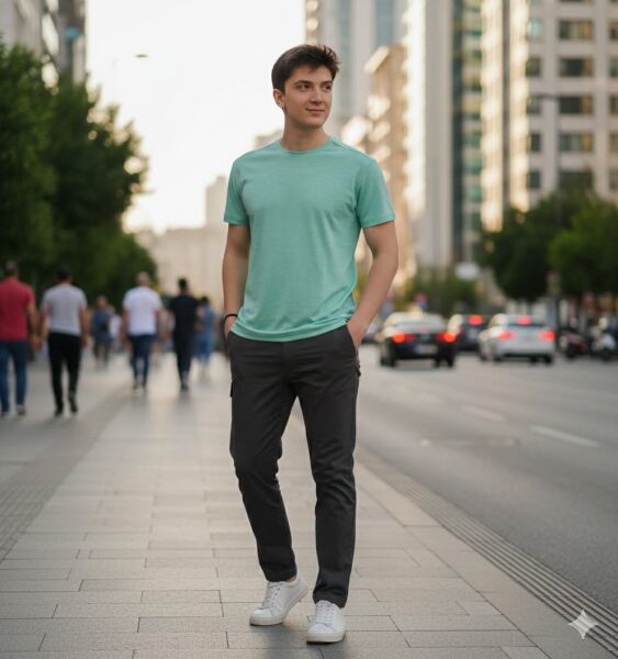 Wolfram Reev Plus Tişört Yeşil - XS