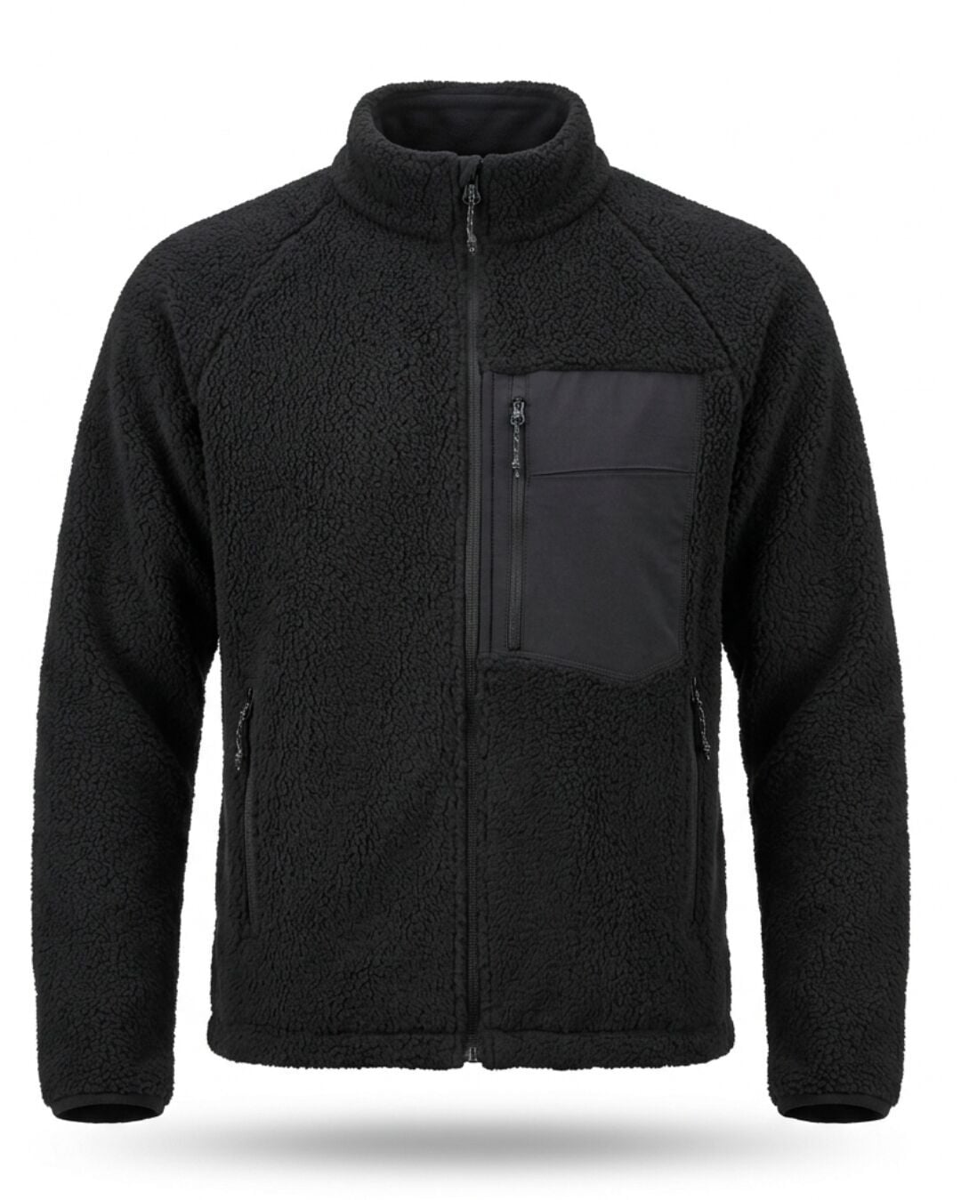 Wolfram Kuzu Polar Hırka Siyah - XL
