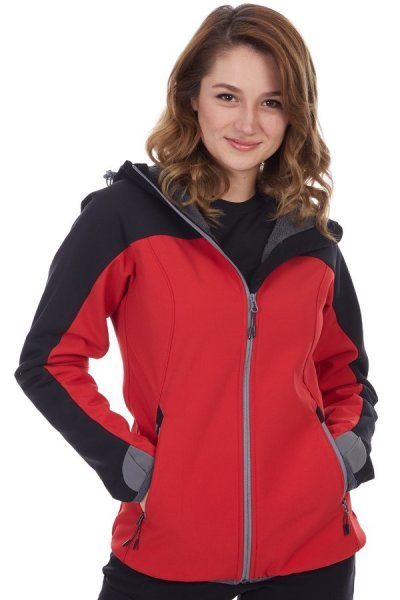 Wolfram Ultimate Hoody Mont Siyah-Kırmızı - M