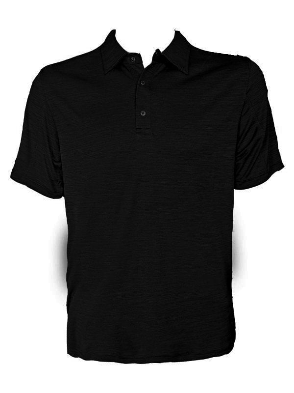 Wolfram Mealy Polo Tişört Siyah - L