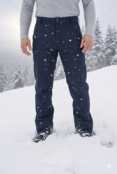 Wolfram Kışlık Softshell Pantolon Koyu Lacivert - S